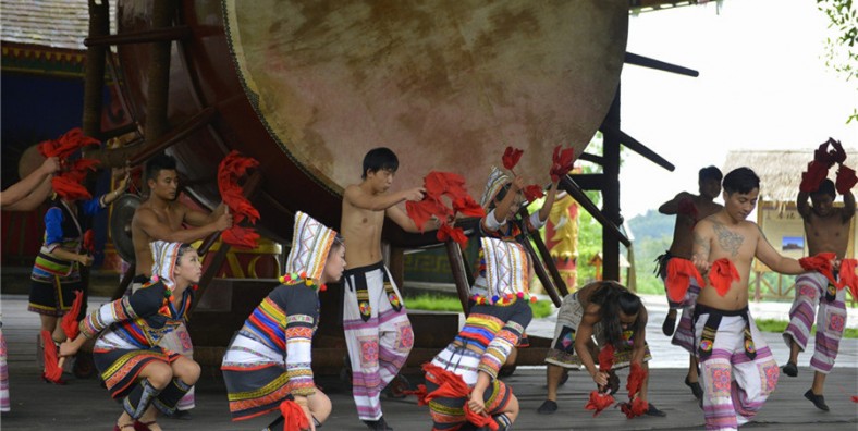 Jinuo Mountain Village in Jinghong City, Xishuangbanna
