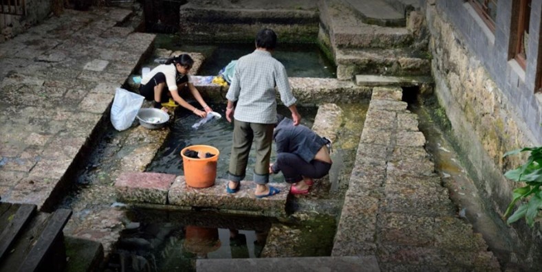 Three Wells in Lijiang Old Town