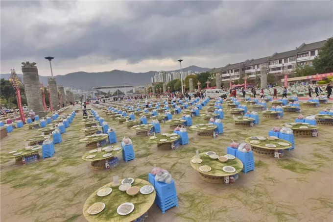 Mopan Feast in central Yunnan's Xinping County