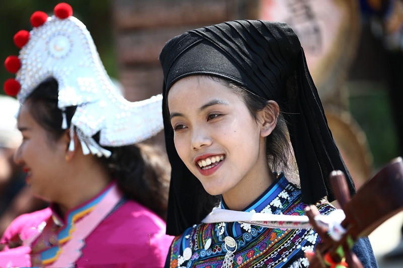 Traditional Kaiyangmen Festival in the Samaba Terraces of Honghe County, Honghe
