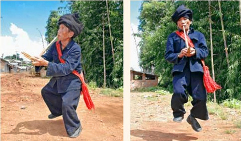 Li Zengbao – Representative Inheritor of Lahu Lusheng Dance Project in Lancang County, Puer 