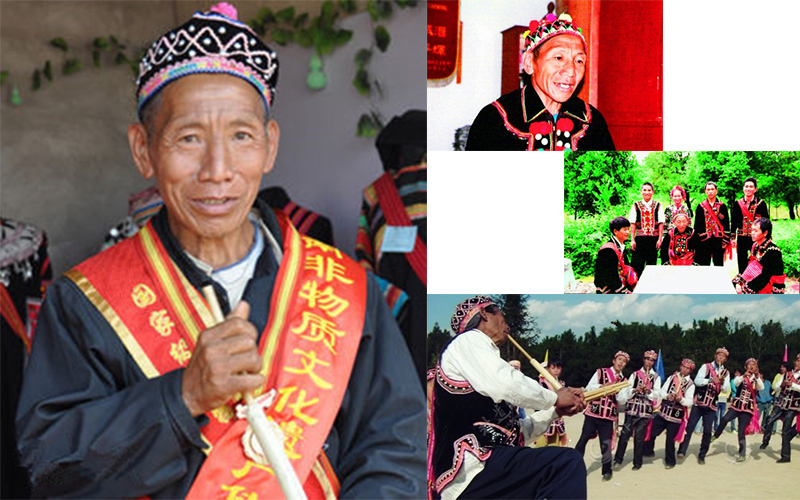 Li Zhaluo –  Inheritor of Lusheng Dance  and  “Mupamipa” -Creation Myths of  Lahu Ethnic Minority in Lancang County, Puer 