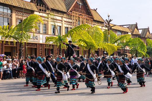 Monihei Carnival in Cangyuan County of Lincang, Yunnan