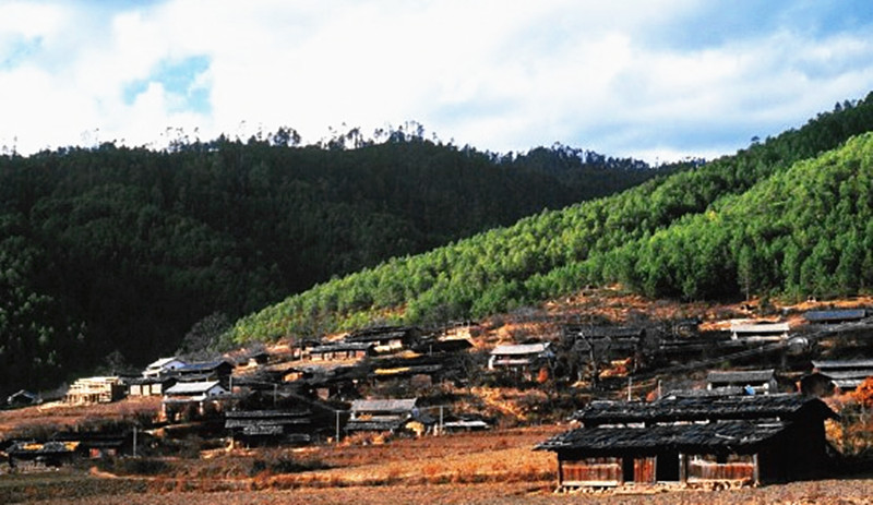 Qinghua Village Pumi Ethnic Culture Protection Area in Hexi Town of Lanping County, Nujiang