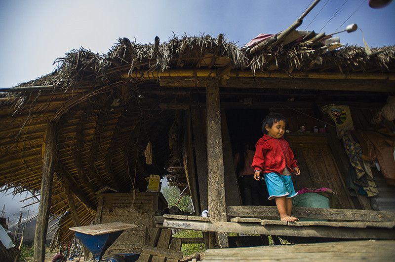 Yonglao Village Wa Ethnic Culture Protection Area in Ximeng County, Puer