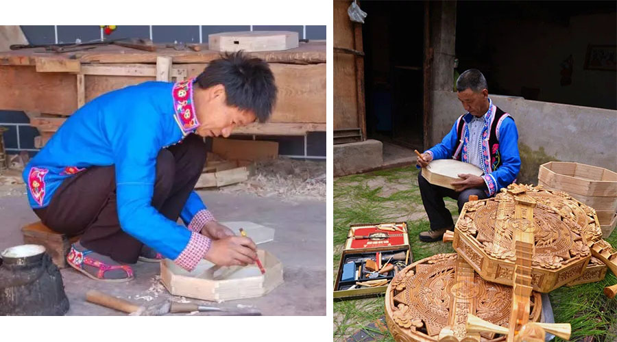 Zhennan Yueqin-making Craft in Nanhua County