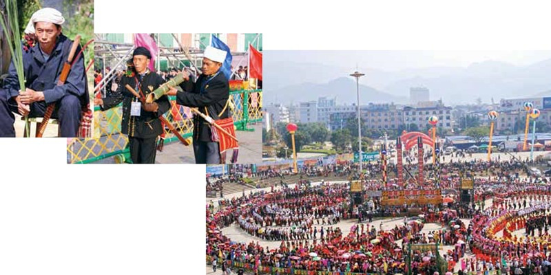 He Weimin – Representative Inheritor of Jingpo Munaozongge Festival Project in Luxi City, Dehong