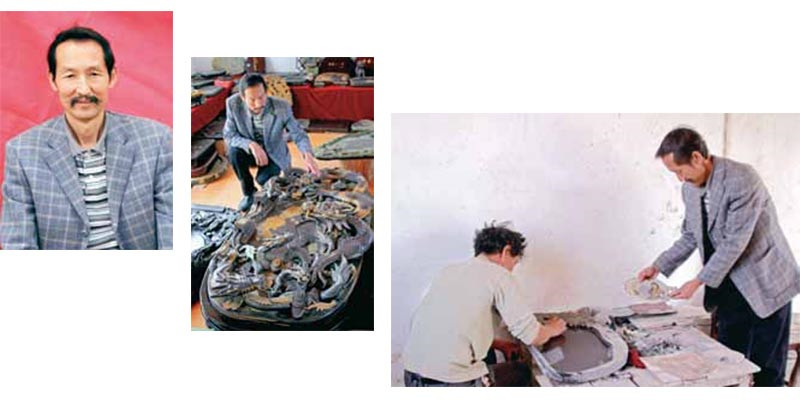 Ma Shiming – Representative Inheritor of Zuoque Inkstone-making Craft Project in Yongren County, Chuxiong 