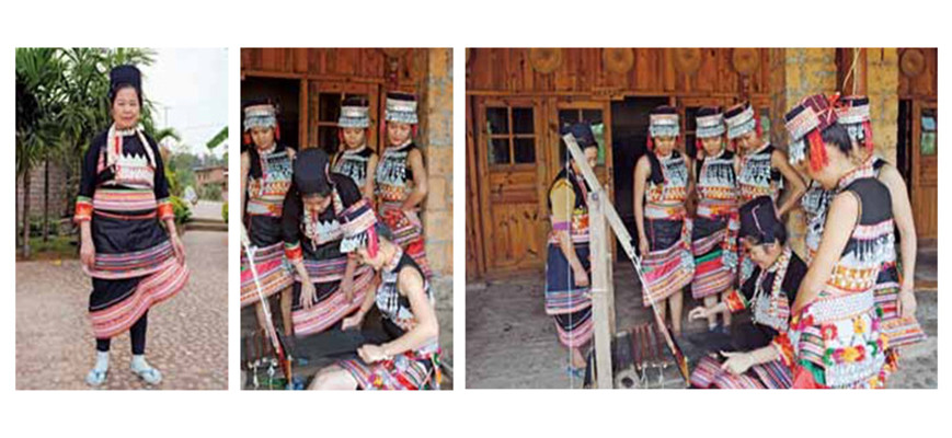 Yang Guizhen – Representative Inheritor of Dai Ethnic Costume-making Skill Project in Xinping County, Yuxi 