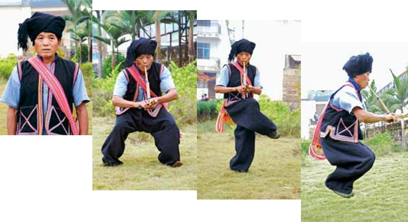 Zhang Zhanu – Representative Inheritor of Lahu Lusheng Dance Project in Lancang County, Puer 
