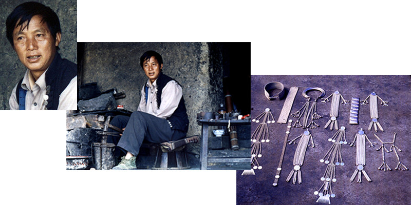 Zhao Wenliang – Inheritor of Yao Silver Ornament-making Craft in Jinping County, Honghe 