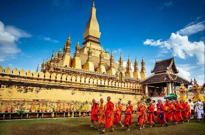 Vientiane, the capital of Laos