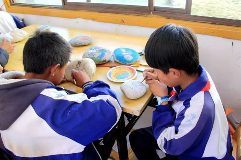 Baisha Elementary School in Yulong County, Lijiang