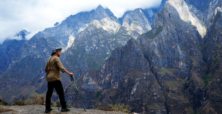 Tiger Leaping Gorge between Lijiang and Shangrila