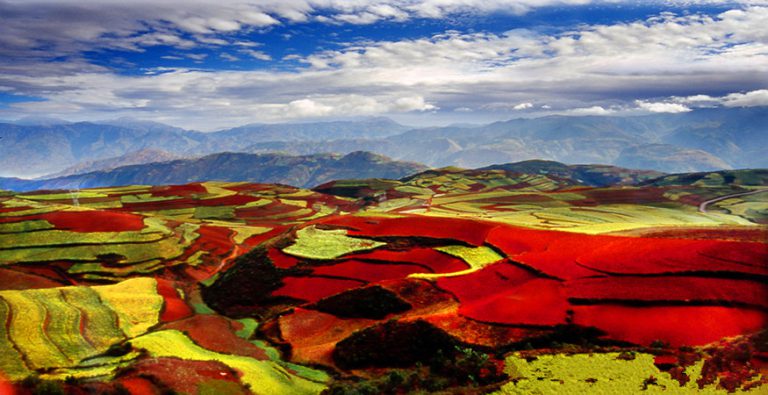 Dongchuan Red Land,Kunming