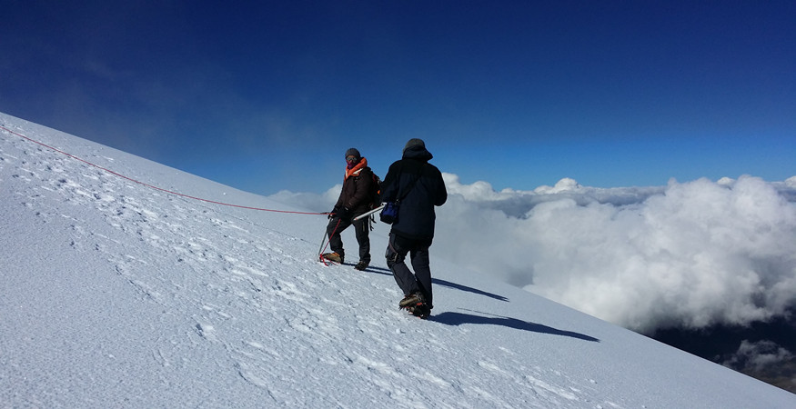 Haba Snow Mountain Climbing in March