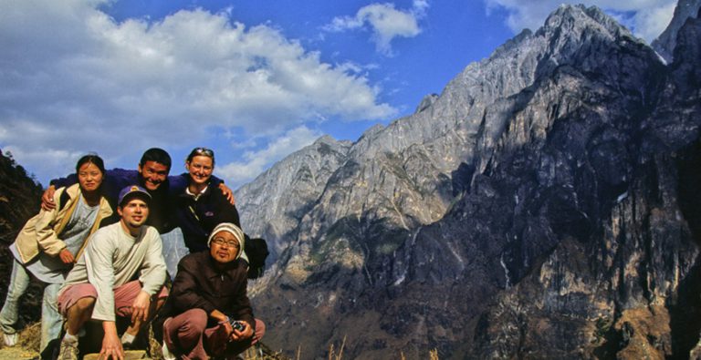 Tiger Leaping Gorge between Lijiang and Shangrila